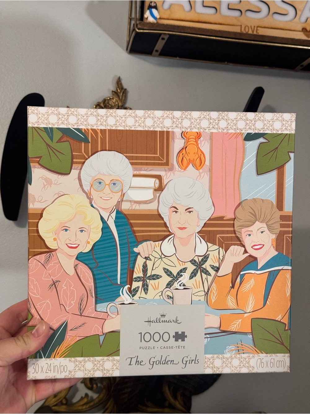 The Golden Girls at the Kitchen Table 1000-Piece Puzzle NIB